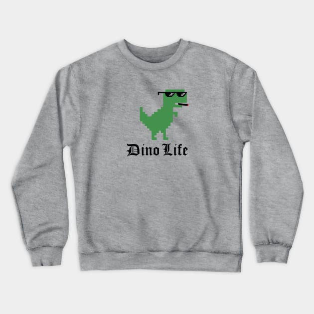 Dino LIfe Crewneck Sweatshirt by N8I